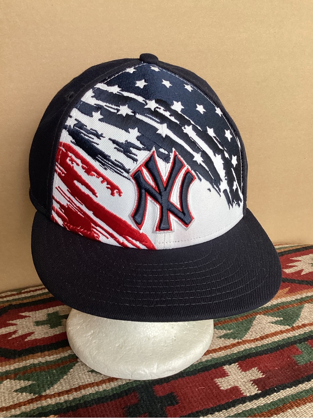 New Era New York Yankees stars & stripes 59FIFTY fitted hat size 7 3/8